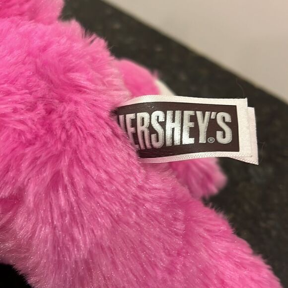 Hershey’s 11” Bubble Yum Teddy Bear Pink Stuffed Plush Animal Toy Play Doll - Picture 8 of 9